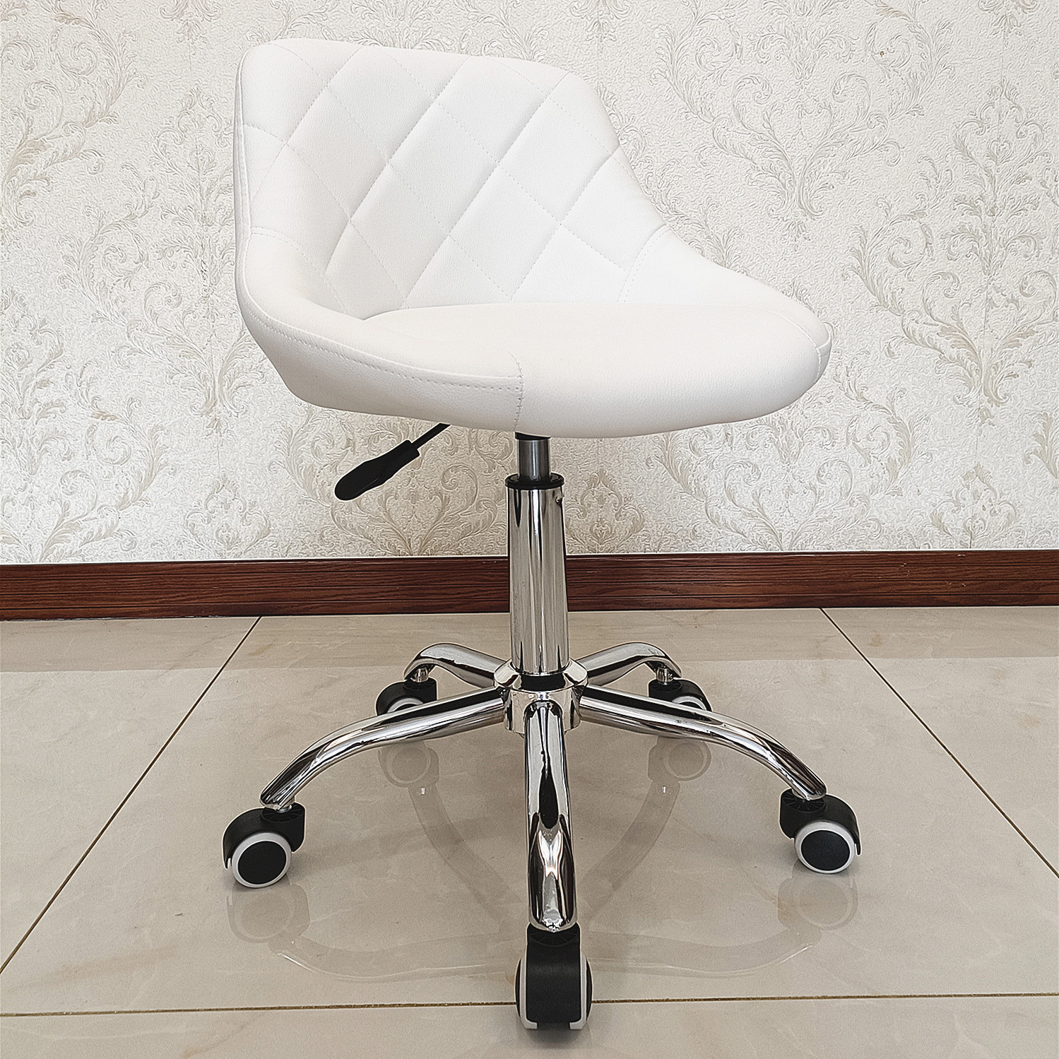 흰색 다이아몬드 블록 풀리 모델