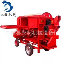 125型稻麦脱粒机芝麻油菜萝卜籽脱粒机三相电打麦机谷子水稻脱皮