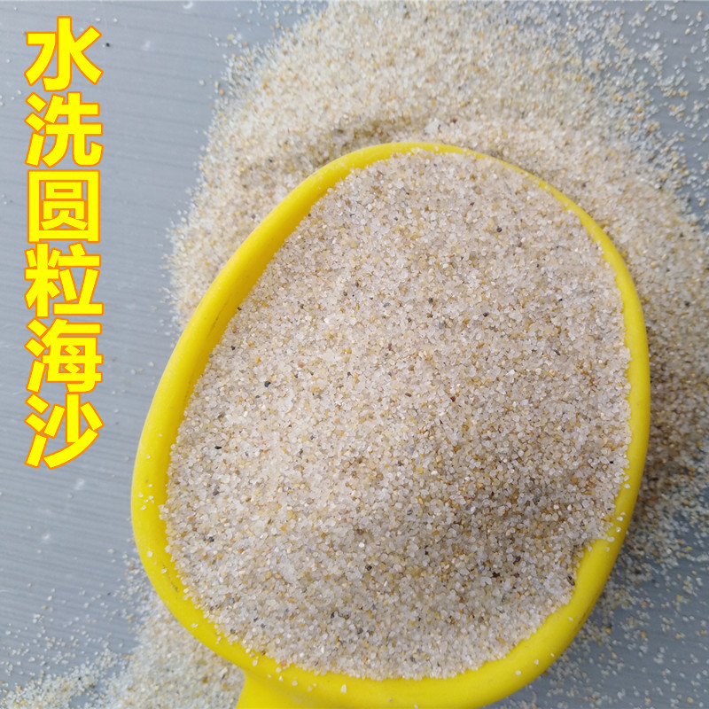 海沙30-50目现货 武汉儿童乐园公园沙池人造沙滩白沙无尘圆粒砂