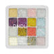 DHDL 16-color mermaid Ji eye shadow glue-free stage makeup gel sequins cos makeup 61 performance generation