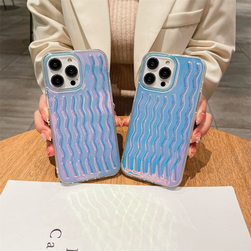 (Кросс-бортовая торговля), яблоко, чехол для телефона, iPhone 13, волнистый совместимый защитный чехол, iphone, 15промакс