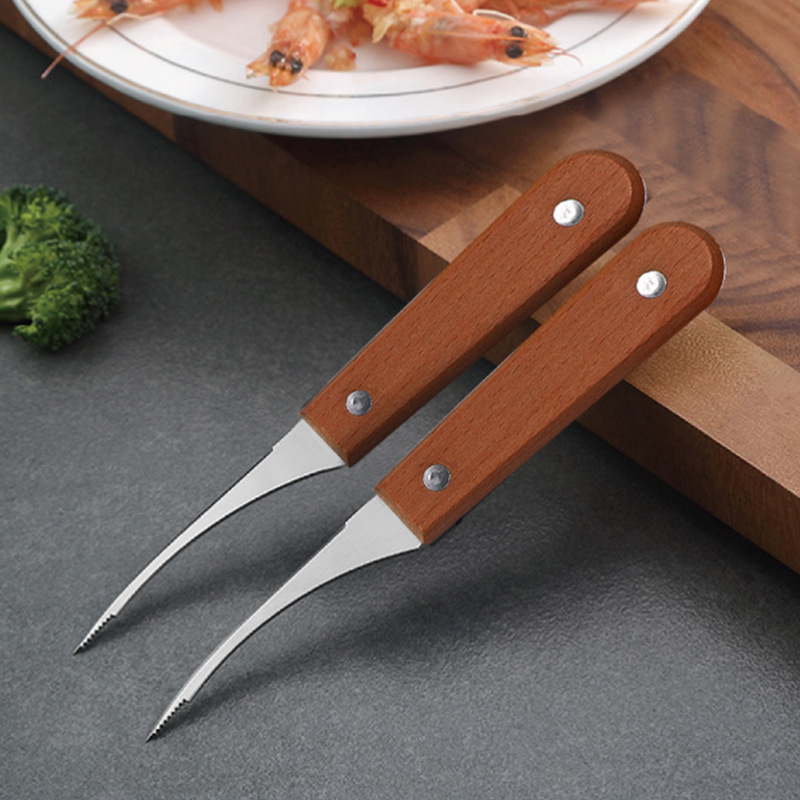Shrimp line knife