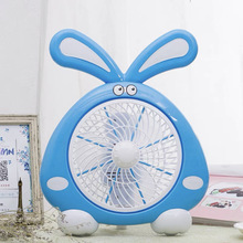荣鑫小白兔转页扇 迷你风扇/卡通风扇/学生扇/台式电风扇/台扇