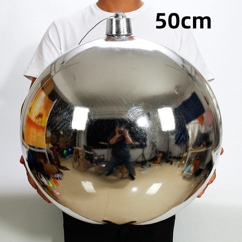 Dragón Tigre Bola de Navidad decoraciones del árbol de Navidad gran Bola brillante galvanoplastia bola de color bola colgante centro comercial bar decoración del techo