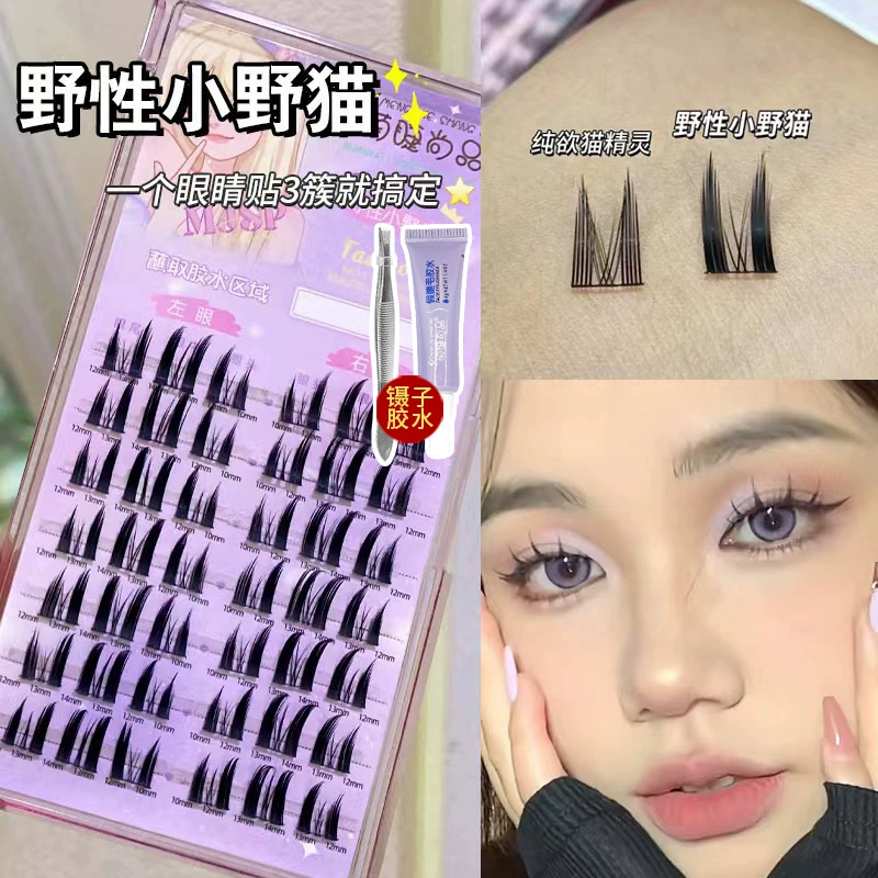 萌睫尚品 Dense false eyelashes, comics for eyelashes, for every day