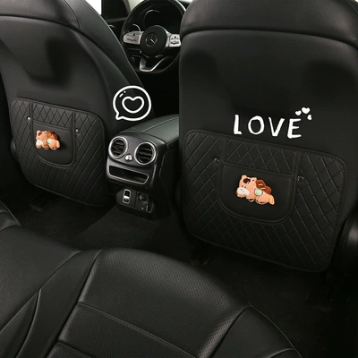 Storage Strap, Chair back anti-kick pad