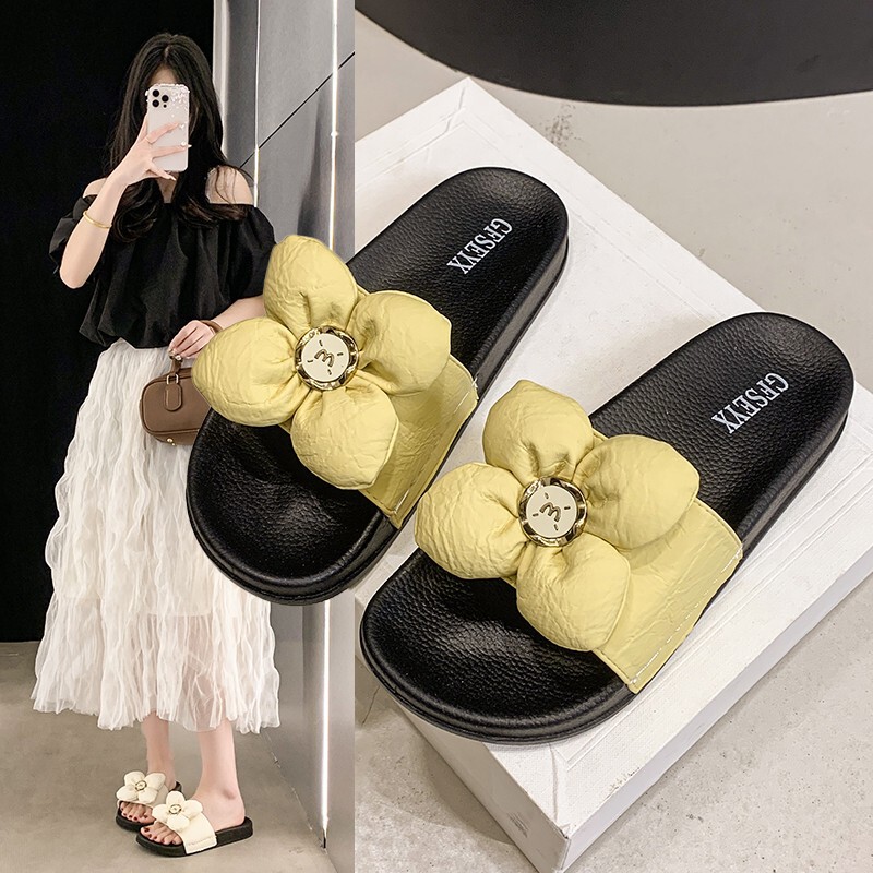 Size 35-44 Large Size Women's Shoes 41 to 43 Wide Fat Feet Women's Summer Outer Wear Pregnant Women's Forefoot Widened Soft-Soled Sandals