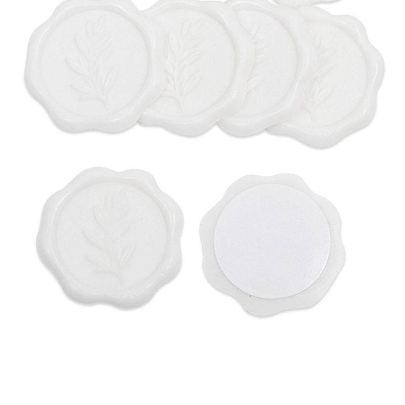 Fabricantes de etiquetas de cera de pintura al por mayor etiquetas de cera sobre sellado pegatinas de sello de pintura de fuego pegatinas de exportación transfronteriza serie de flores y plantas