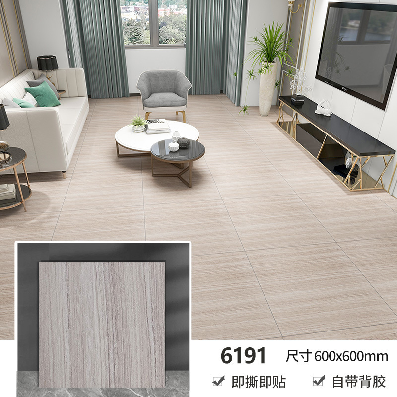 pegatinas de suelo de PVC autoadhesivas renovación doméstica esterradura antideslizante autoadhesiva pegatinas de suelo de azulejos imitables