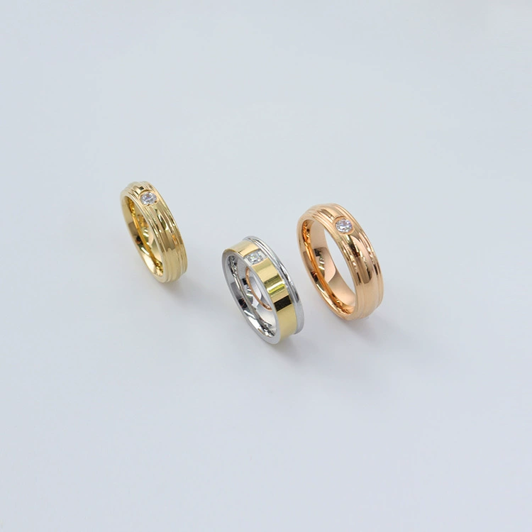 Sophisticated three dimensional ring stainless steel