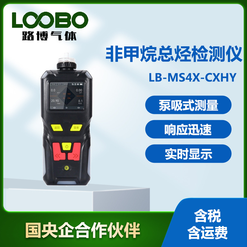 非甲烷总烃检测仪实时监测快速准确便携式非甲烷总烃传感器