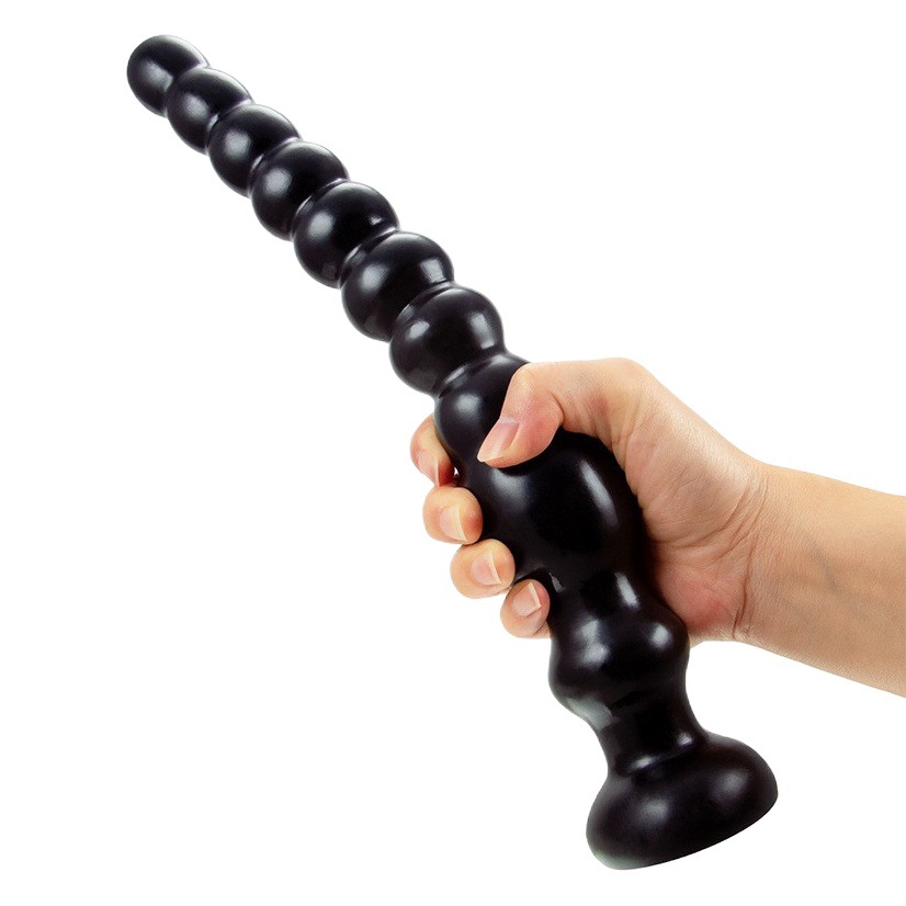 Ultra-Largo pull beads anal plug ventosa profunda anal masturbación masculina gruesa anal tira cuentas suministros para adultos