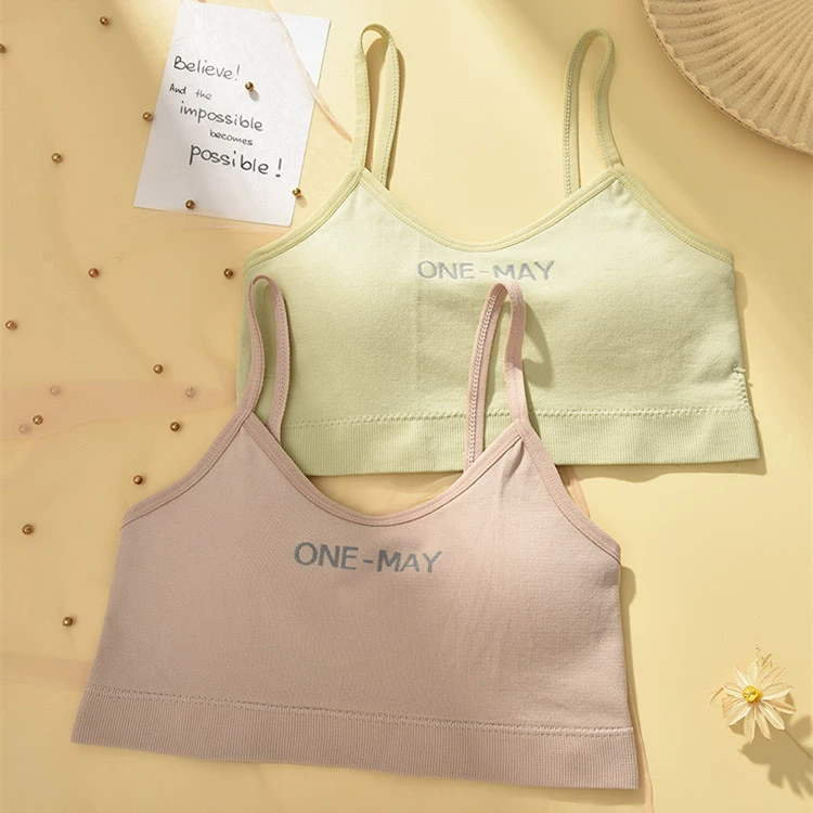 Нижнее белье для девочек, женское развивающее ученичество начальной школы, ученица средней школы, большой детский жилет, внутренняя одежда, спортивный топ-трубка, обертывание груди, женский