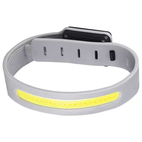Cob Night Running and Cycling Flashlight, Strong Light, Outdoor Charging, Ultra-Lightweight Mini Wrist Light, Safety Running Backpack Light