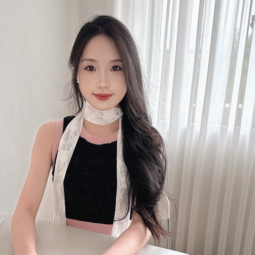 더블 레이스 꽃 밀크 화이트