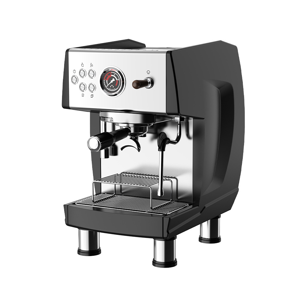 Cafetera Italiana Semiautomática Comercial de Acero Inoxidable con Control de Temperatura para Cafetería image 6