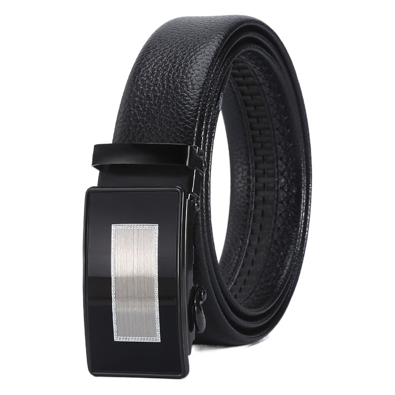Cinturón de los hombres de gama alta hebilla automática cinturón de negocios nuevos pantalones casuales cinturón al por mayor