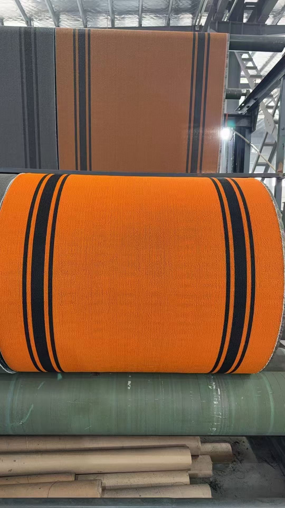Car Floor Mats Solvent-Free Wire Ring Wholesale Roll Material Factory Direct Hair Anti-Slip Double Stripes