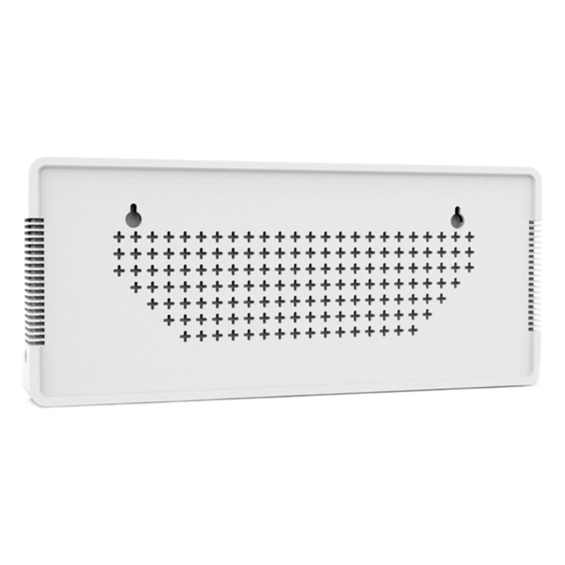 Настенный шум измеритель большой экран часы светодиодный дисплей на английском языке