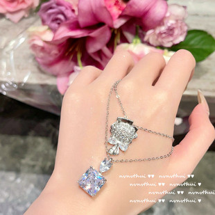 ��ѩ������������ʯ�� �Ǻ��� �18K����İ˼������ʯ�i�