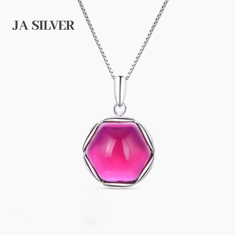 S925 flores de plata ligera colgante de lujo feminino maduro personalidad simple colgante de plata accesorios fuente al por mayor