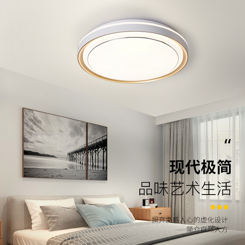 SOURCE manufacturer ceiling lamp cross-border hot selling bright simple bedroom lamp global universal certification PSE110V lamps