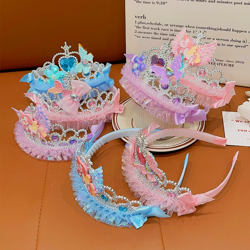 Children's headband, hairpins, hair accessory, crown, Birthday gift