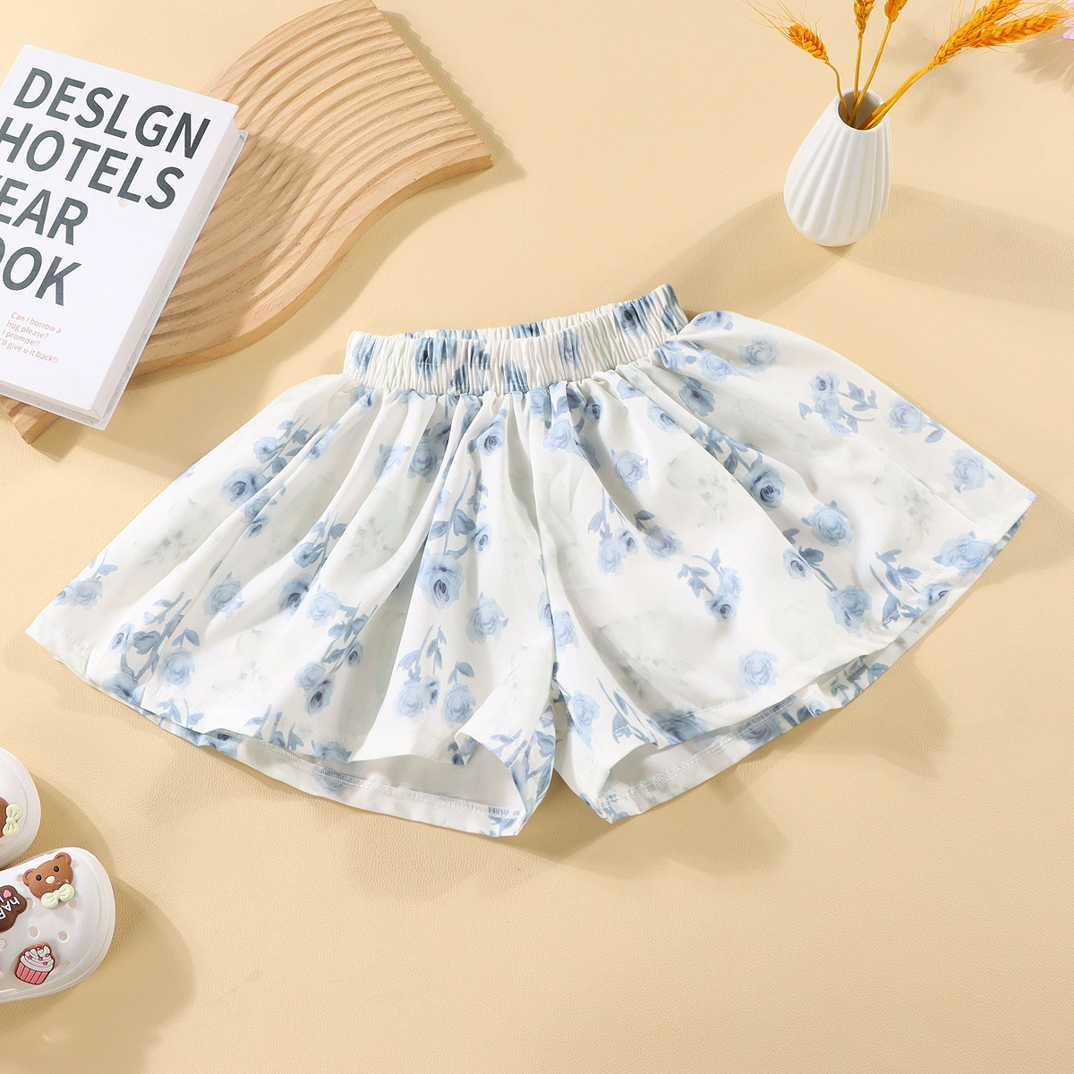Children's Summer Culottes & Skirts, Girls, Loose Fit, Multi-Print Colors, Heights 90–150 cm