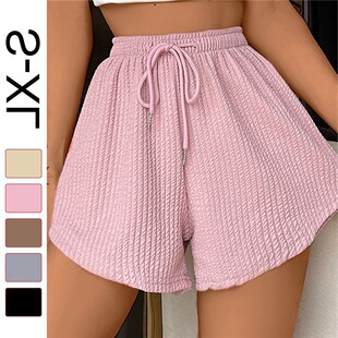 Women's lace up high waisted A-line shortsŮϵ�K����A�ֶ�ѝ