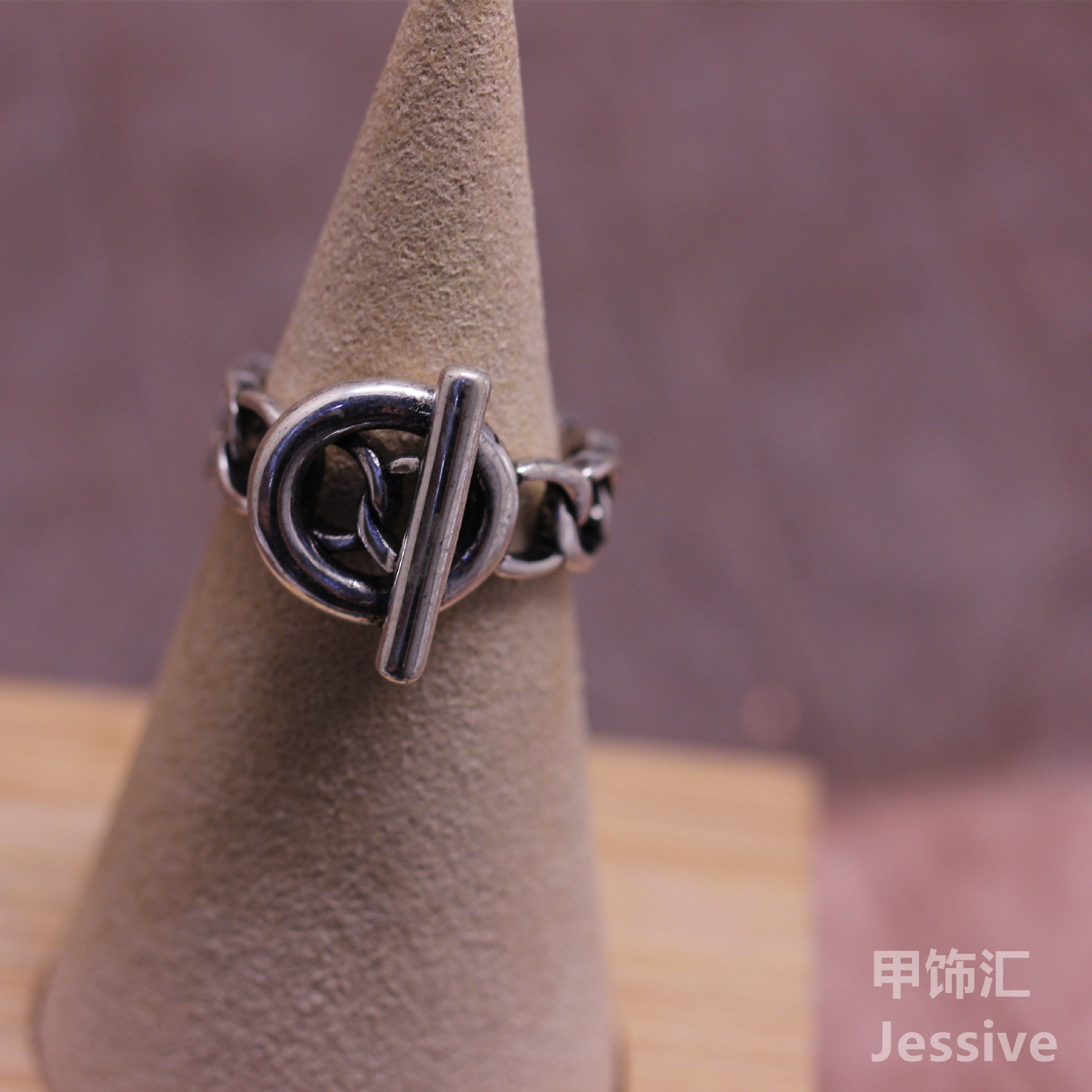 creative retro brand ring for manicure
