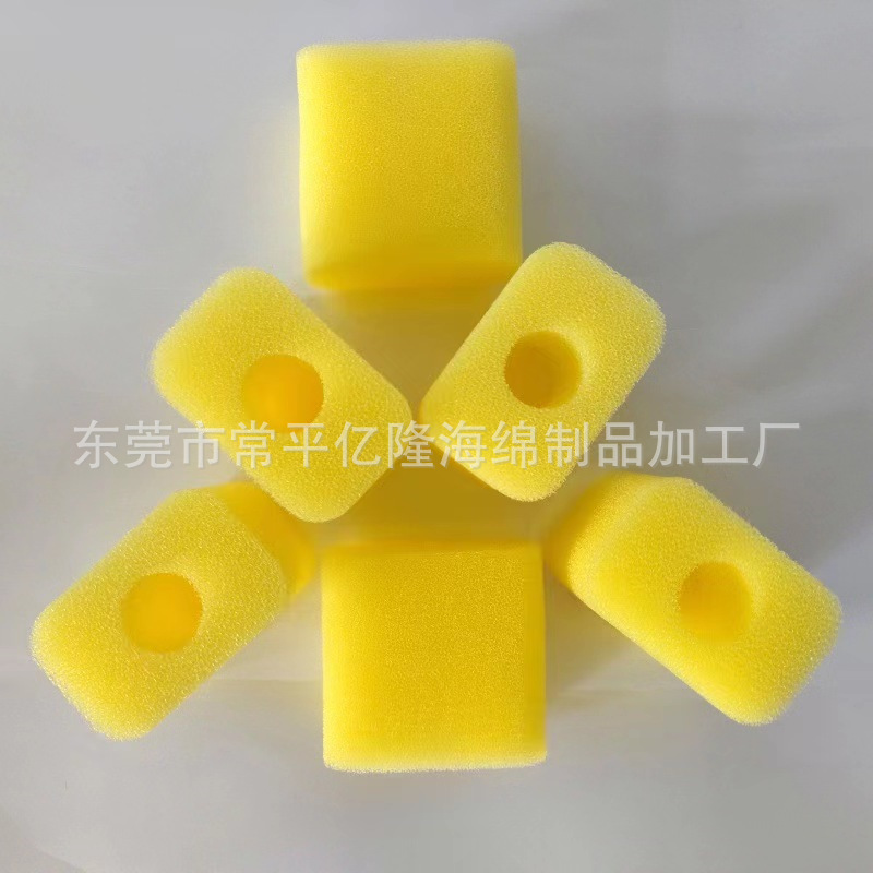 森HE300/380/480鱼缸原装配件替换白黄色过滤棉黄棉海绵生化棉