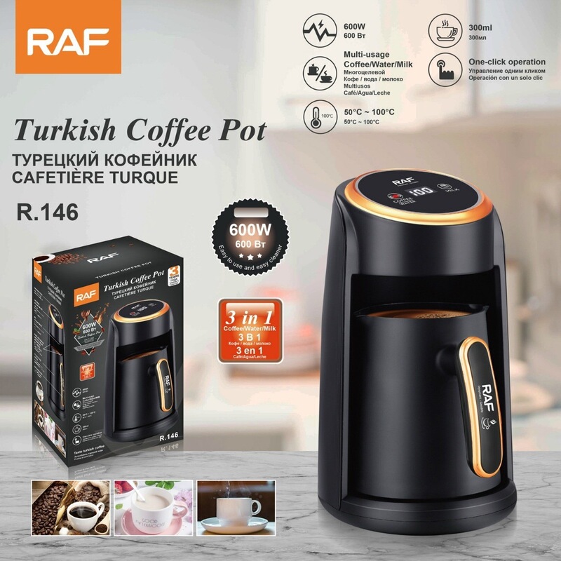 Raf European Standard Cross-Border Household Heating Coffee Cup R.146 Turkish Coffee Pot Office Coffee Machine 0 Raf European Standard Cross-Border Household Heating Coffee Cup R.146 Turkish Coffee Pot Office Coffee Machine 0