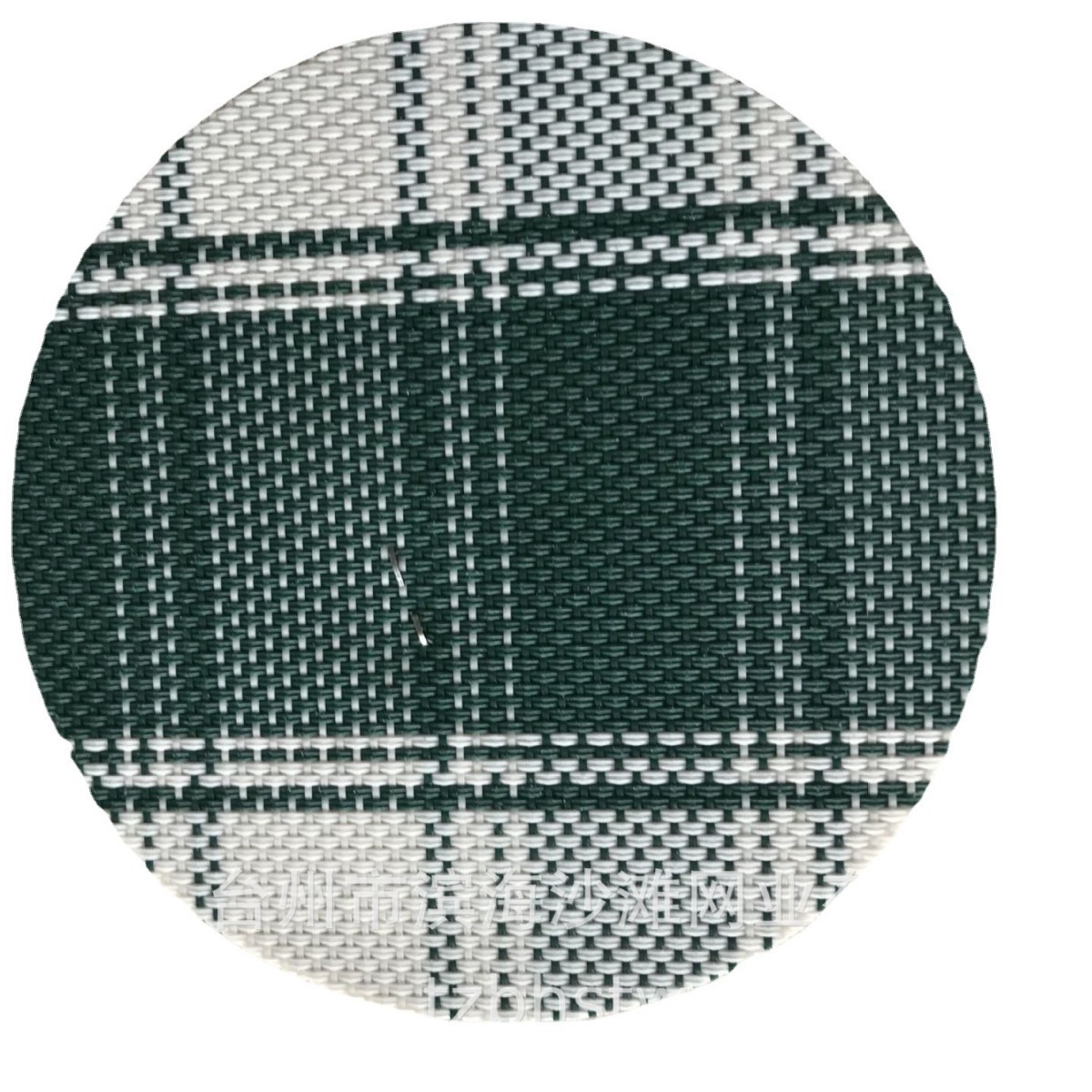 供应特斯林面料 PVC编织网布 PVC箱包面料