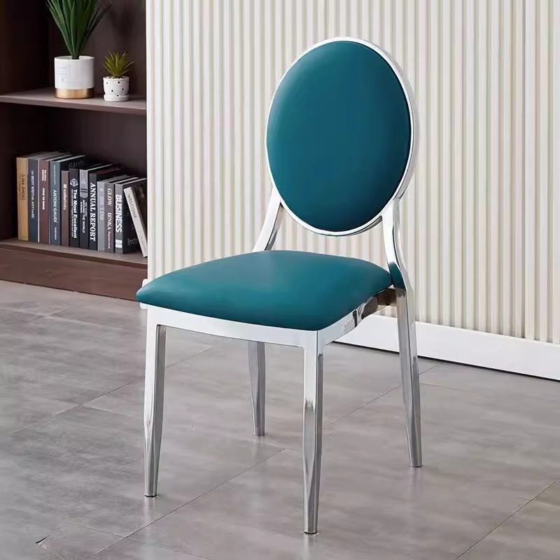 ホテルチェア、宴会椅子、高級レストランサンチェア、ホテルVIPチェア、レストランボックス、電気メッキシルバーサンチェア|undefined