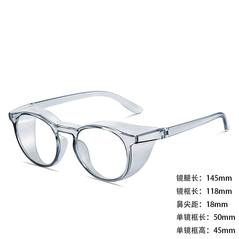 VGOファッションスポーツ99花粉防止メガネ防曇ブルーライト術後黒色保護目シリコンリング保護辺防風鏡