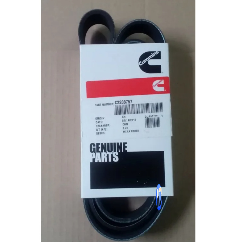 High quality supply Dongfeng Cummins engine 6BT5.9 engine fan belt 3288757 8PK1417