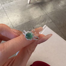 ���y��ڽ�ָ s925���yŮ������ʯ�G����ͨ�w�y�ؽ��Ʒ