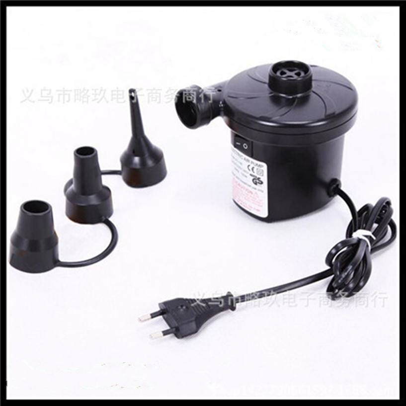 厂家批发 优质两用电动充气泵 电动打气筒 电泵 充气放气都可以