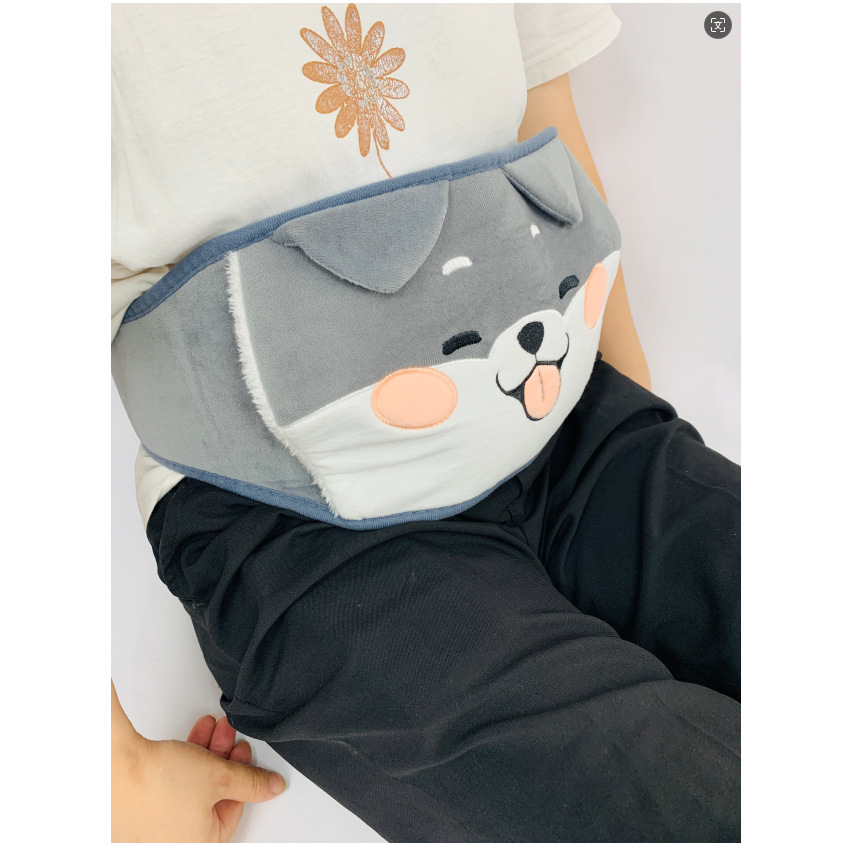 (2개) 벨트 전자 레인지 난방 봉제 장난감 세라믹 손 따뜻한 베개 봉제 인형 장난감 소녀 국경