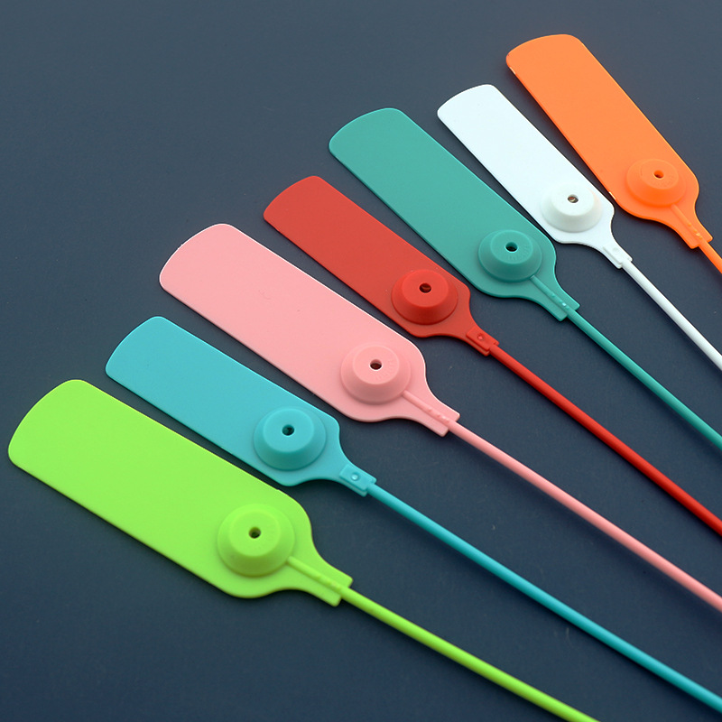 物流防盗扣鞋子衣服防拆防伪防掉防调包扣一次性塑料封条标签挂牌