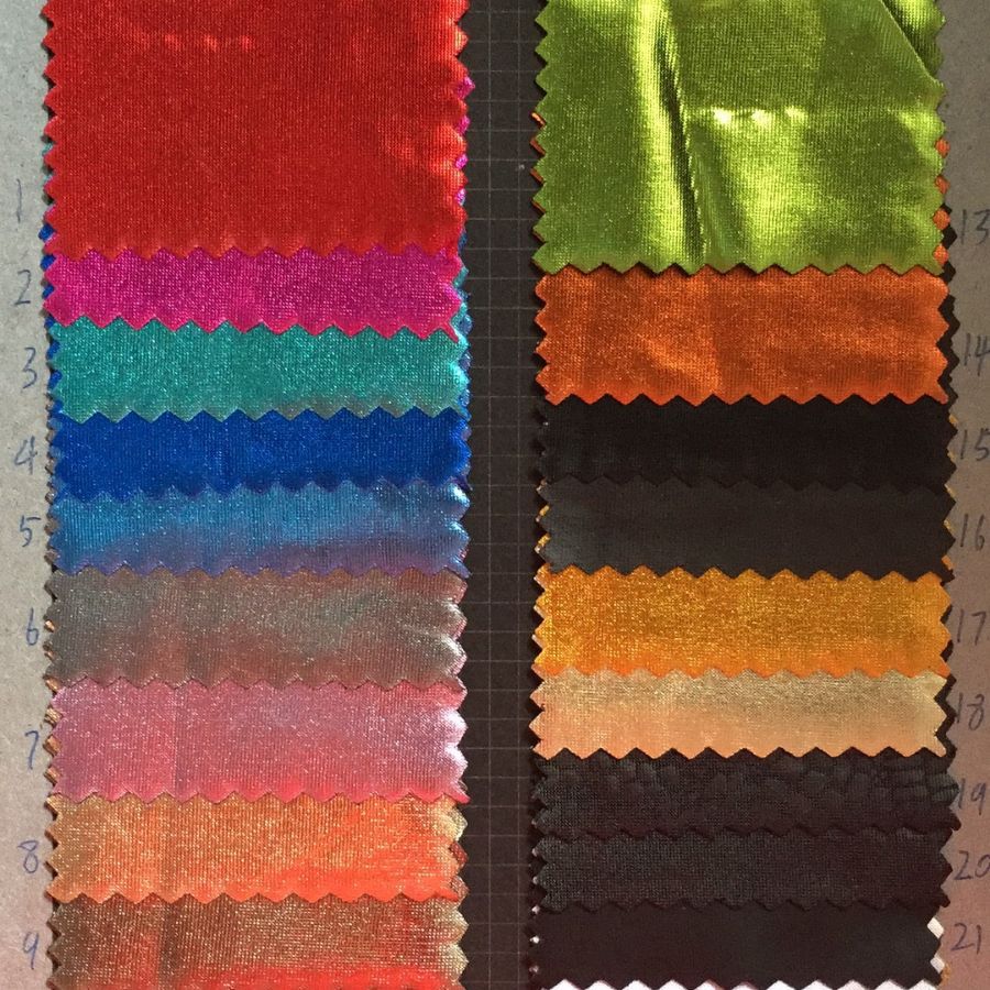 镭射冰丝幻彩金涂层PU皮革涂层布料玩具装饰服装包装箱包手袋现货