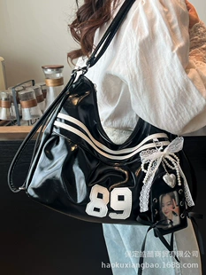 Shoulder bag, capacious backpack, one-shoulder bag, high-end