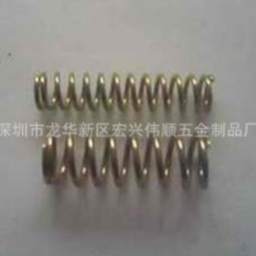 供应各种规格健身器材扭簧 计步器弹簧 遥控电池盒压缩弹簧