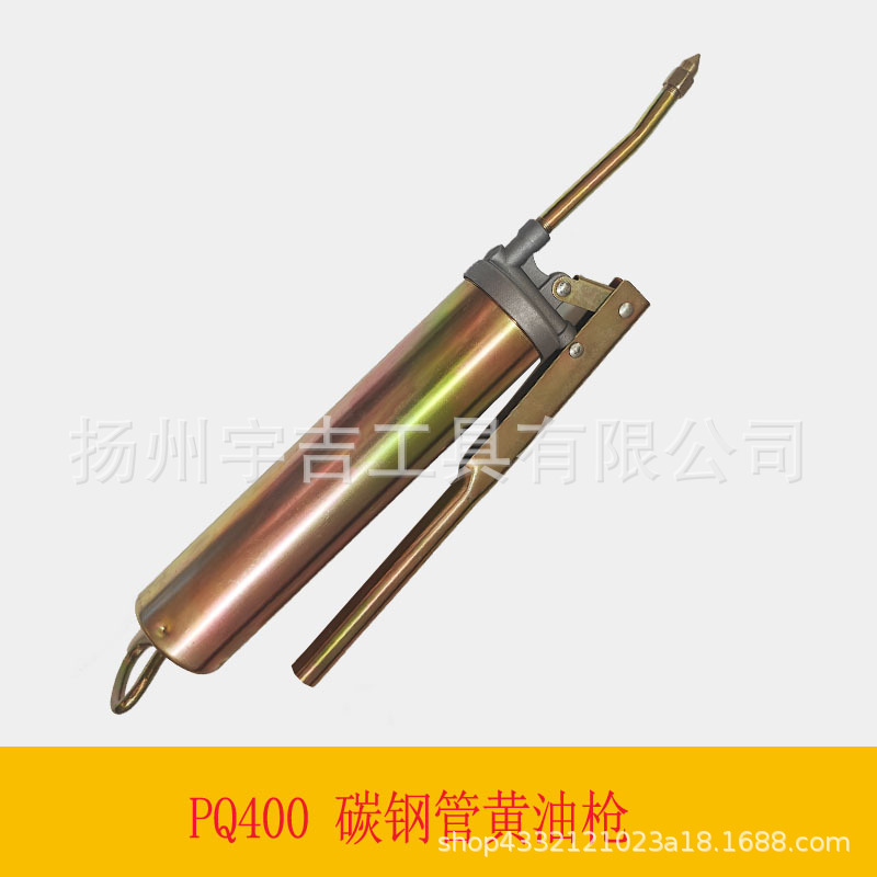 黄油枪手动400G小型铁管牛油枪加油泵注油器润滑油泵