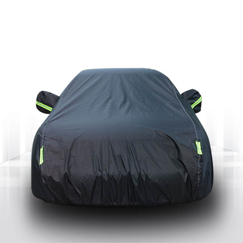190T cubierta de automóvil de Oxford, cubierta de automóvil de protección solar impermeable, cubierta de automóvil universal de cuatro estaciones