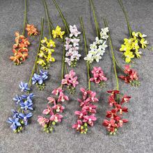 3D打印2叉仿真花鸽子兰蝴蝶兰家居婚庆装饰瓶兰花厂家直销鸽子兰