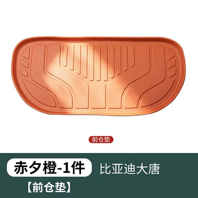 accessory, Trunk Mat - special-red-evening-orange-for-tang-dynasty-tpe-front-trunk-mat-1-piece-pack-byd-tang-dynasty
