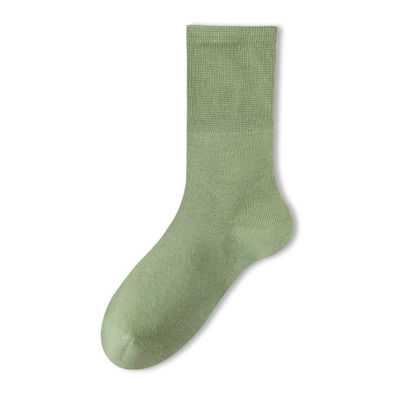 Thin summer loafers, white knee socks for pregnant, mid-length, absorbs sweat and smell, wholesale