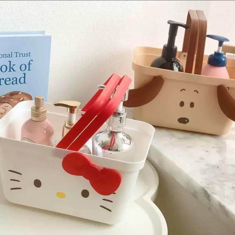 Cute handheld basket, storage system