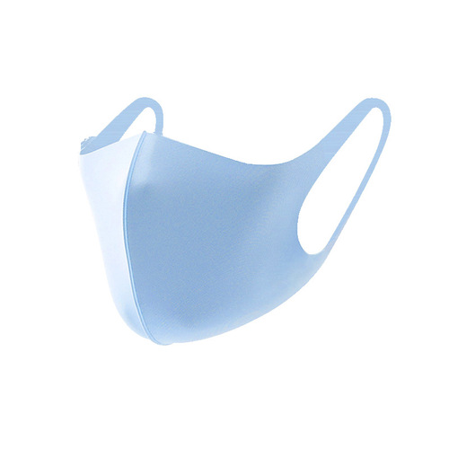 Summer Ice Silk Cool Thin Breathable Washable Cross-Border Fabric Sunscreen Mask with LOGO